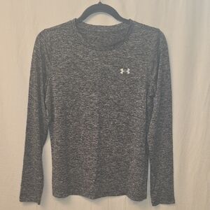 Under Armour Charcoal Heather Long Sleeve Top